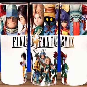 Final Fantasy 9 - FF9 - FFIX JRPG Gaming Cup Mug Tumbler 20oz